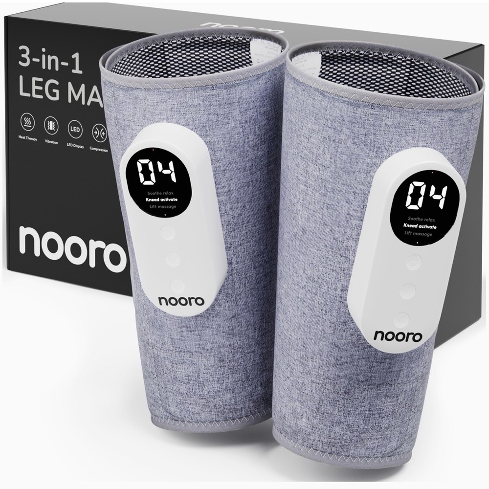 Gray 3-in-1 Leg Massager Sleeves